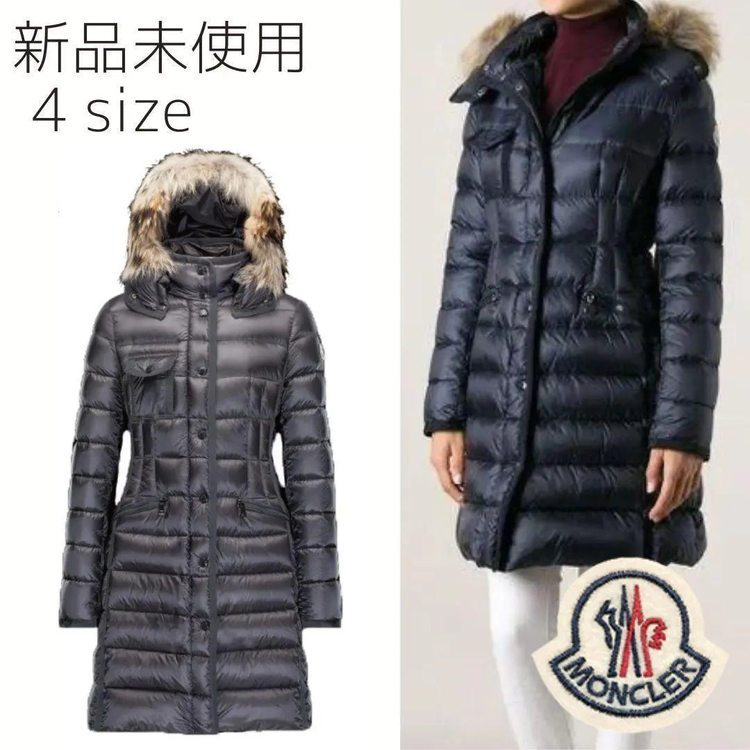 [New and unused] MONCLER Elmifer Down Jacket TG4 Navy Color