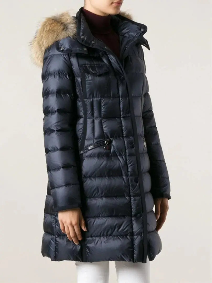 [New and unused] MONCLER Elmifer Down Jacket TG4 Navy Color