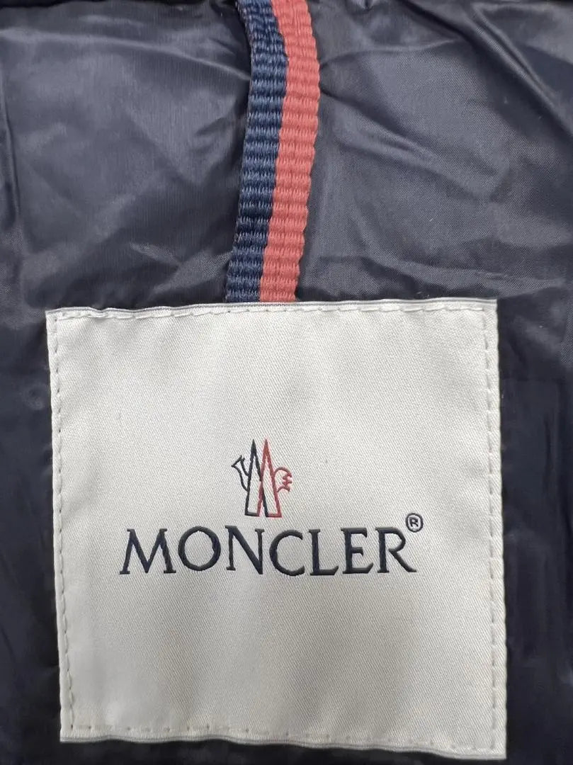 [New and unused] MONCLER Elmifer Down Jacket TG4 Navy Color