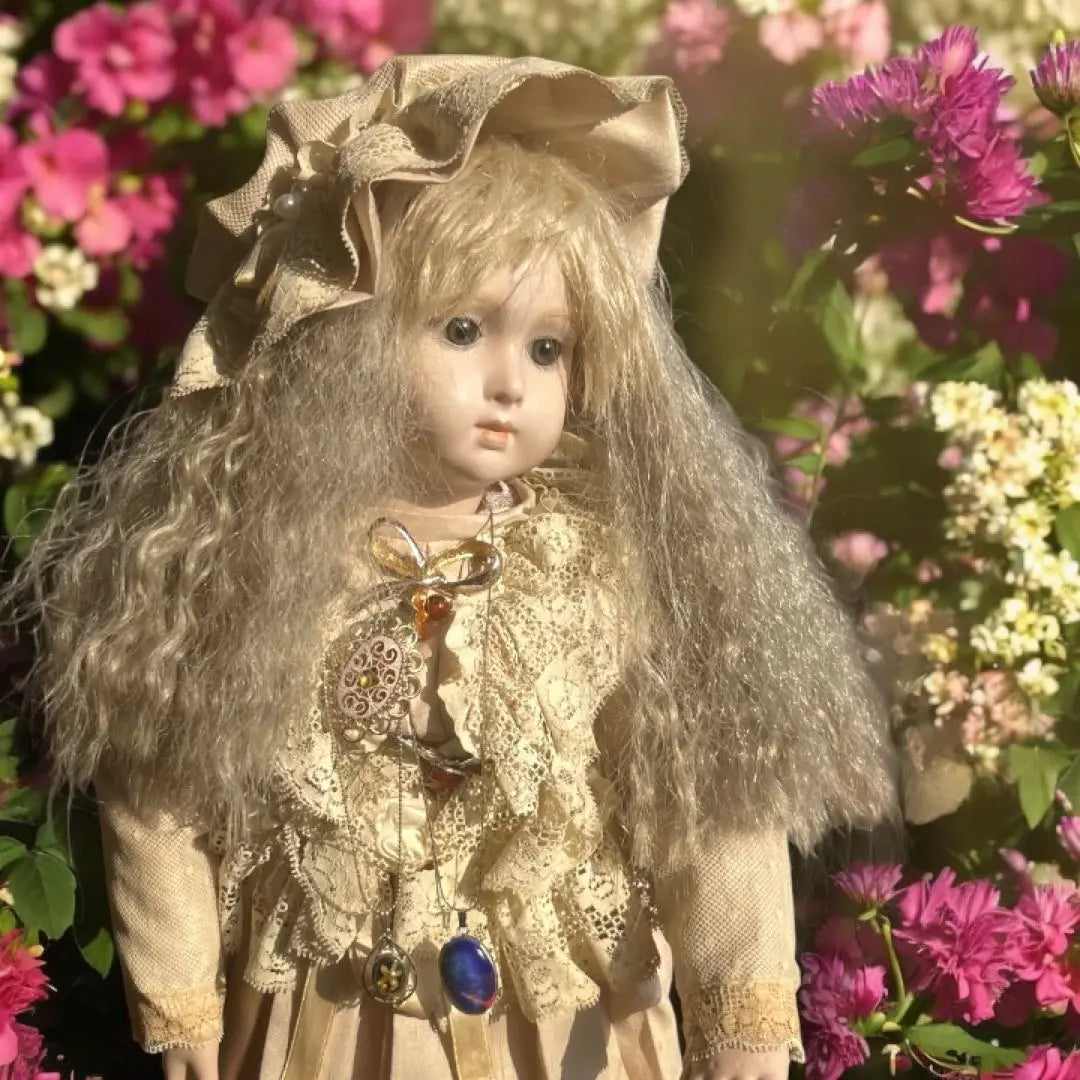 Bisque Doll Cara Larga Jumo Repro Jumo Riste Garantía con caja | ビスクドール ロングフェイスジュモー リプロ ジュモートリステ 保証書 箱付き