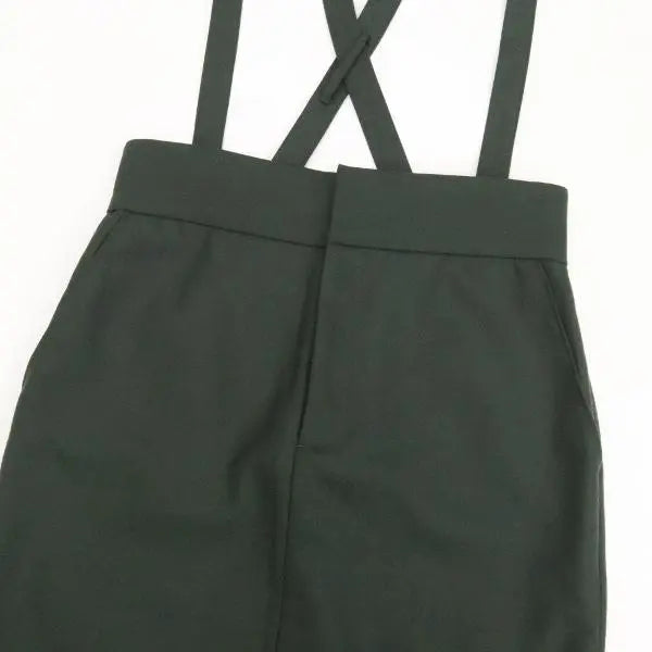 B4107■uncrave with suspenders wool blend skirt 1