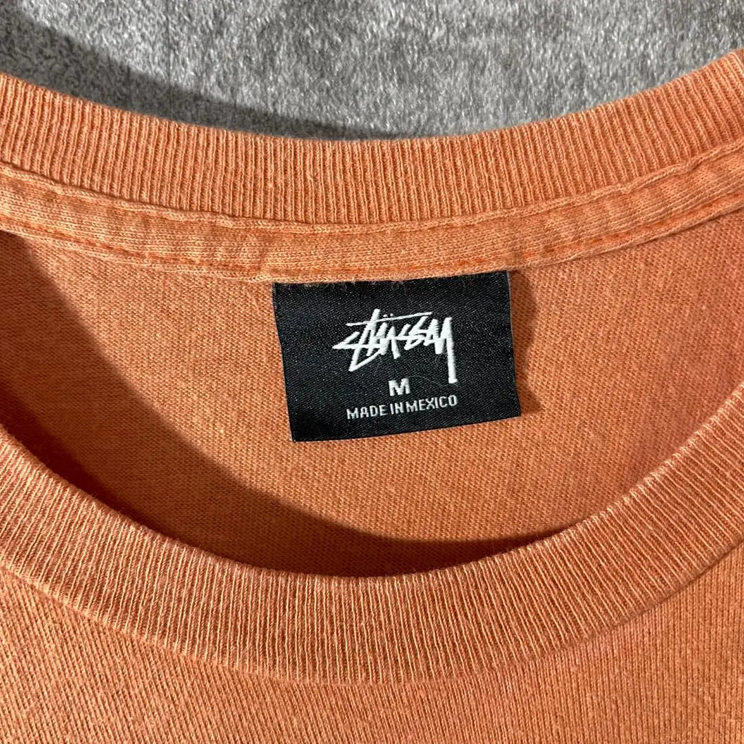 [Muy popular] Camiseta Stussy con estampado grande ◎ Presencia de flores ◎