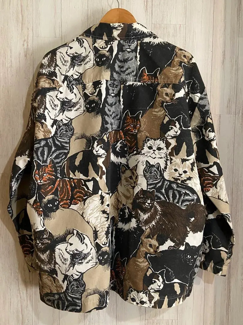 Mono de camuflaje con estampado de gato de Michigan Rag