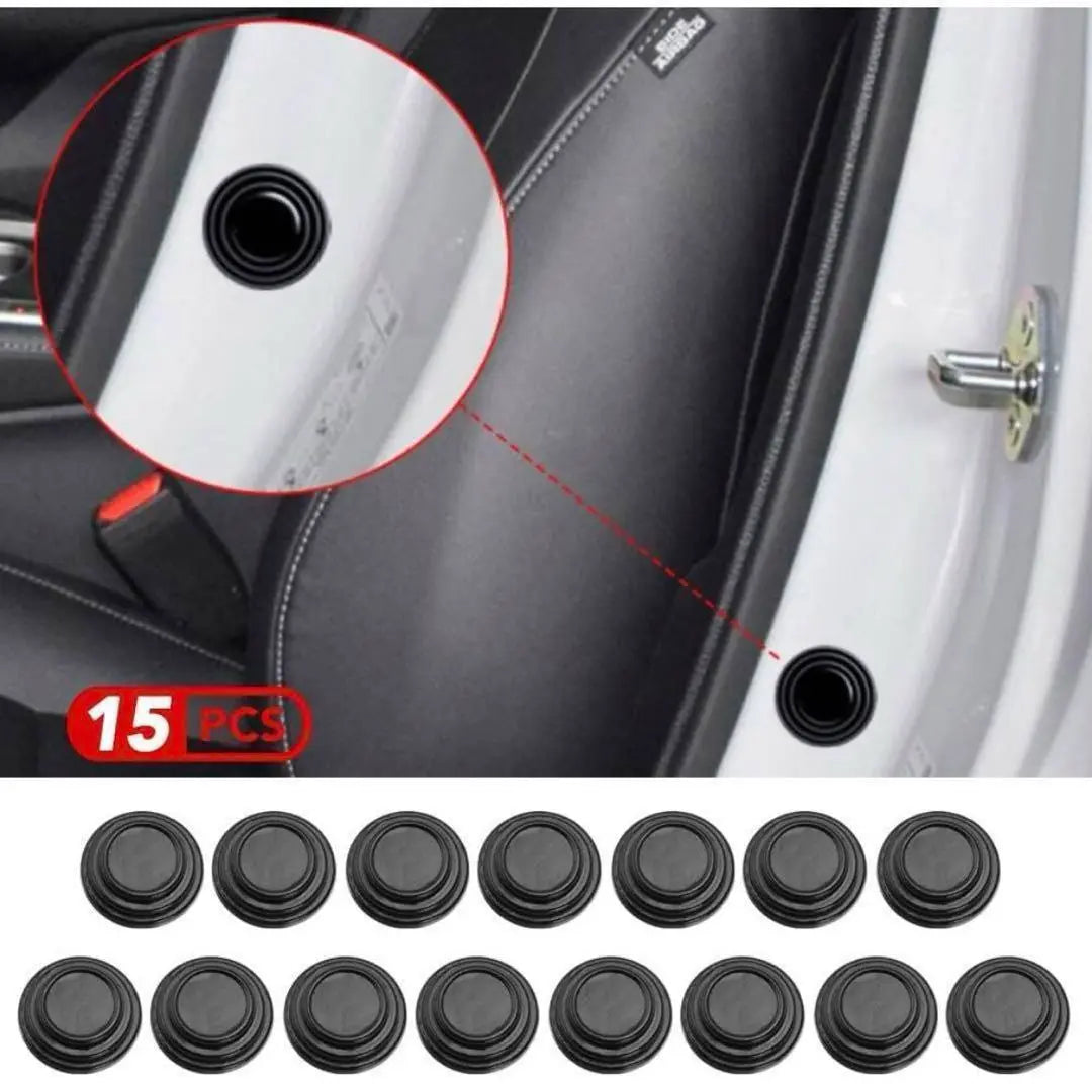 Door Anti Car Accessories 15pcs Car Door Anti Shock Pad Hood Tran Collision Prevention