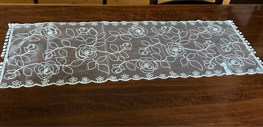 ART TABLE Race Table Runner Rose