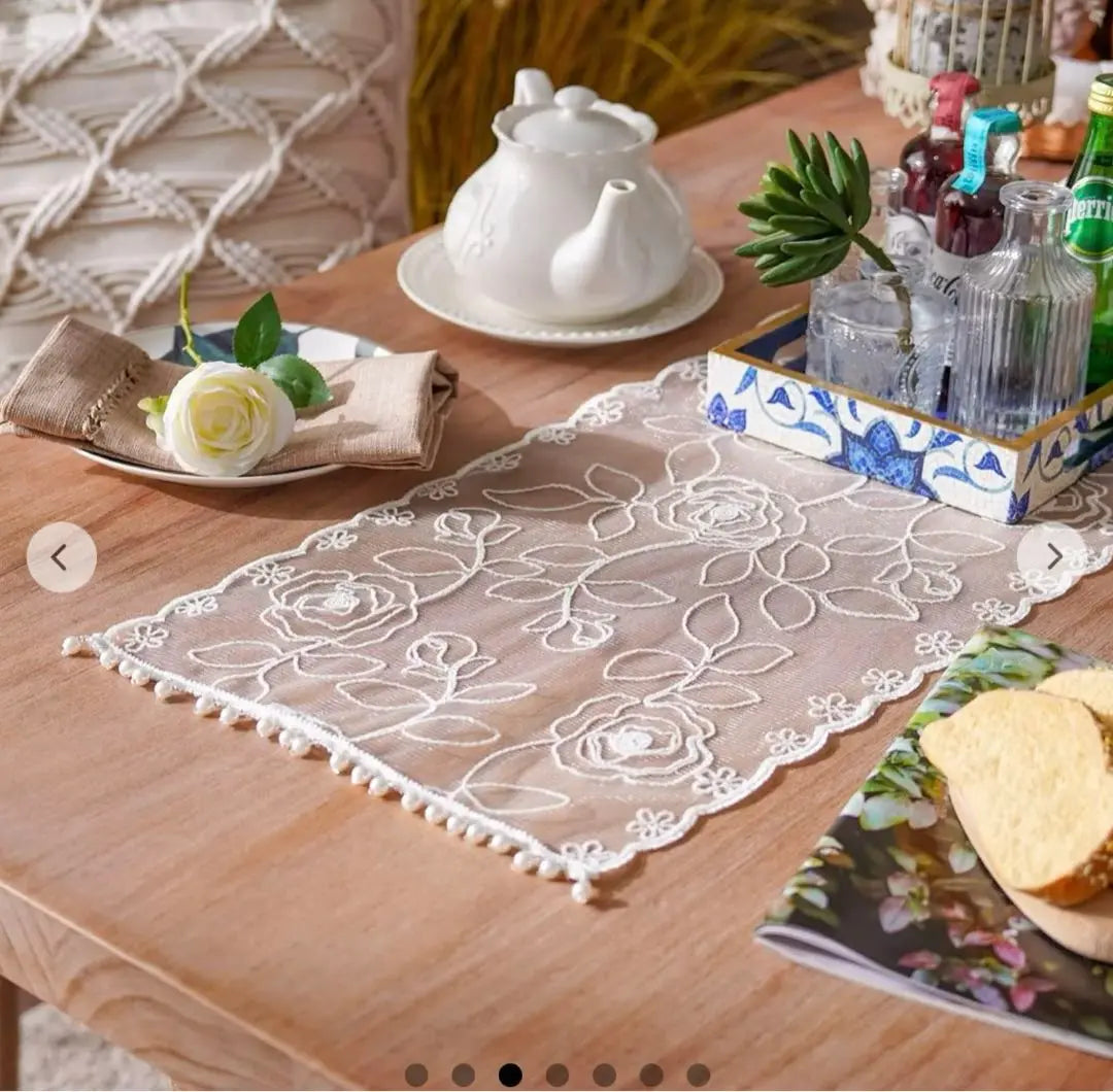 ART TABLE Race Table Runner Rose