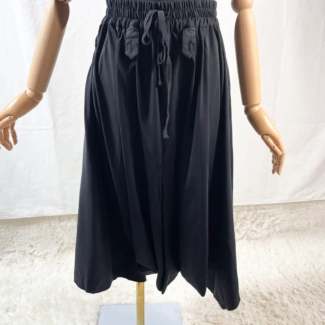 [Extremely beautiful item] Seava Rise Frill Wrap Skirt Pants Check