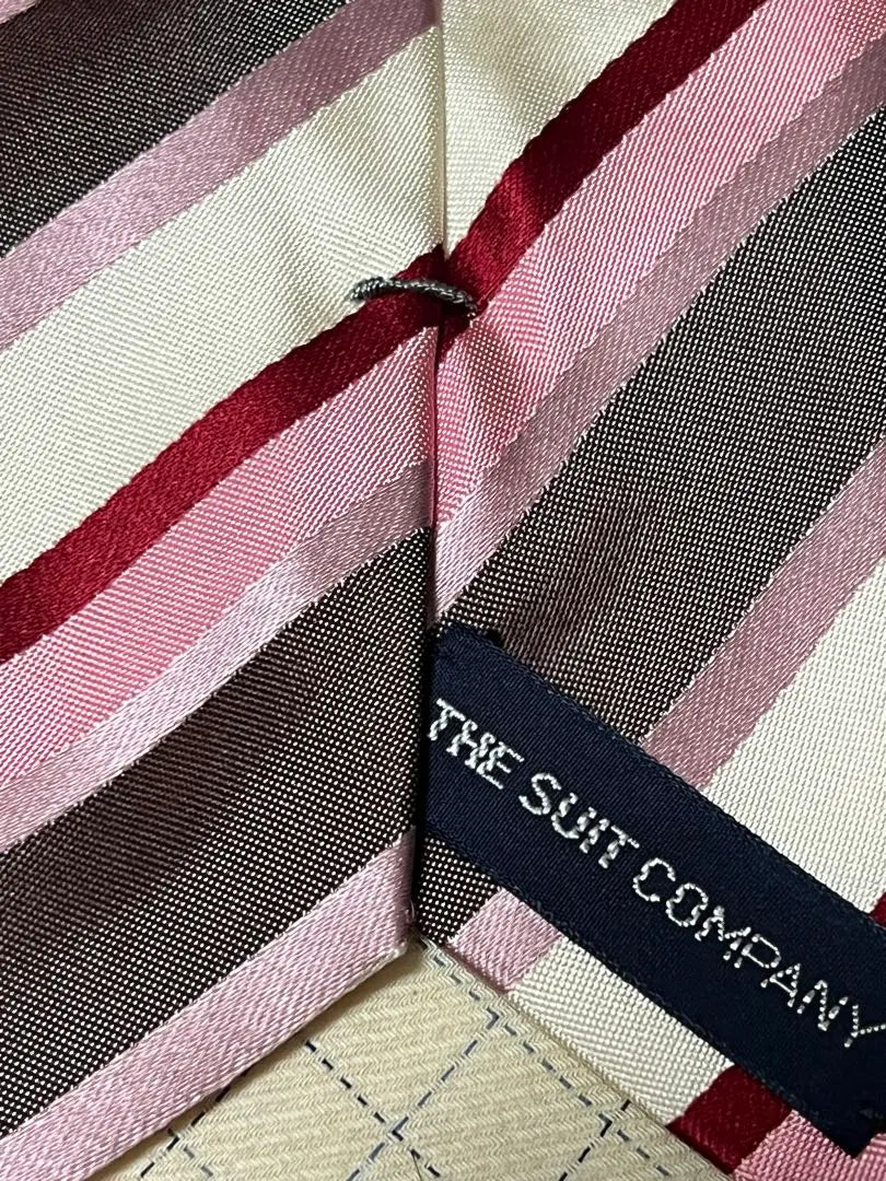 Pink Regimental Tie