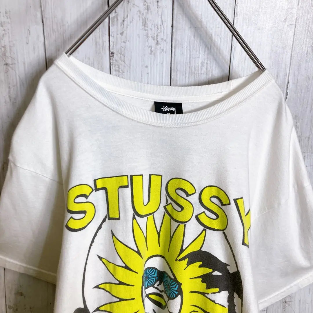 [Difícil de conseguir] Stussy Camiseta de manga blanca Stussy #2479 | 【入手困難】ステューシー STUSSY ホワイト 半袖 Tシャツ #2479