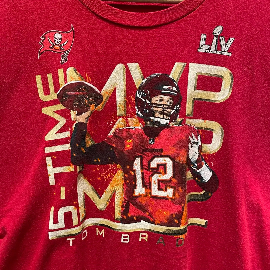 [Envío gratis] USA ropa usada Tom Brady Football MVP USADO | 【送料無料】USA古着 TOM BRADY MVP DE FÚTBOL USADO