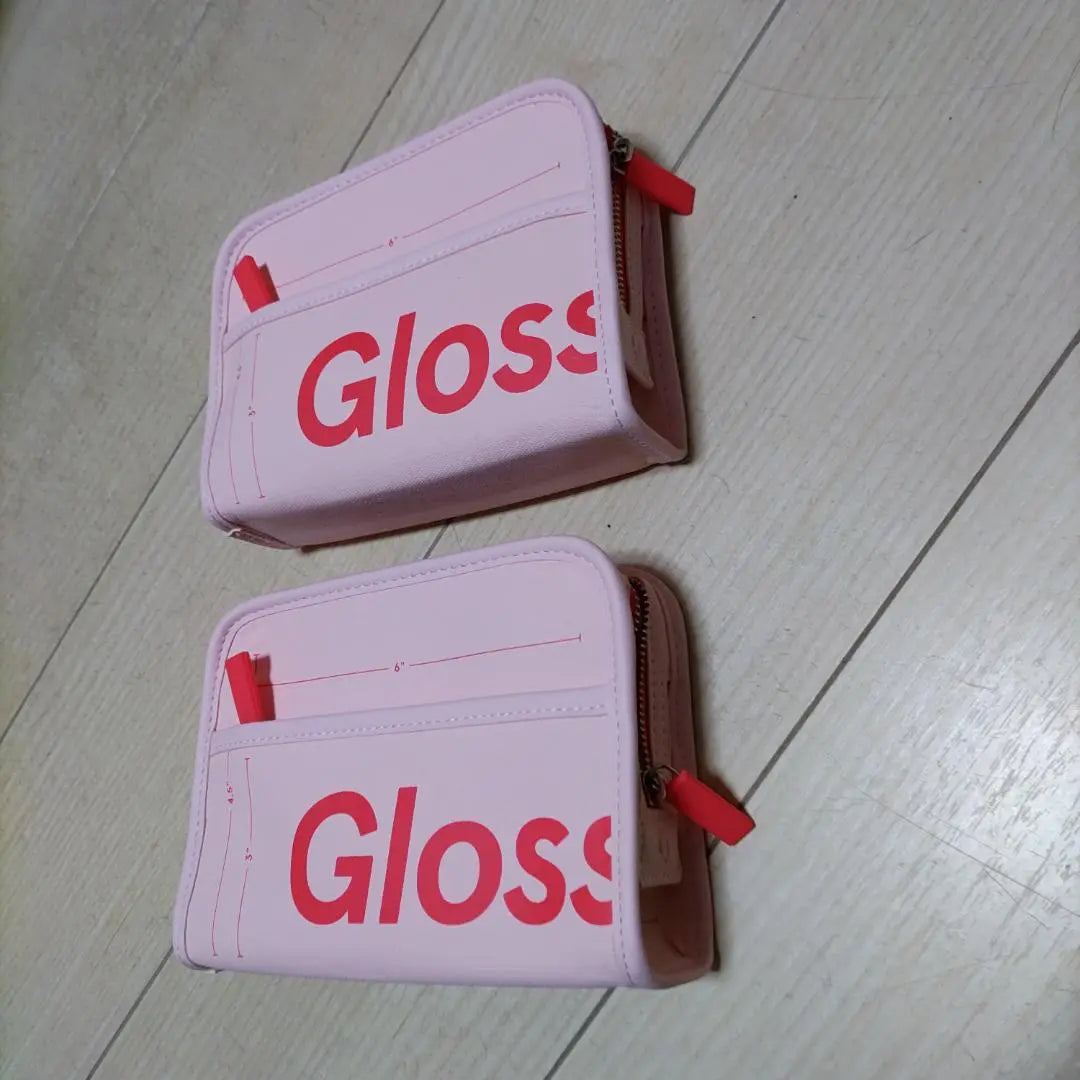 Set of 2 Glossier Mini Bag Pouch