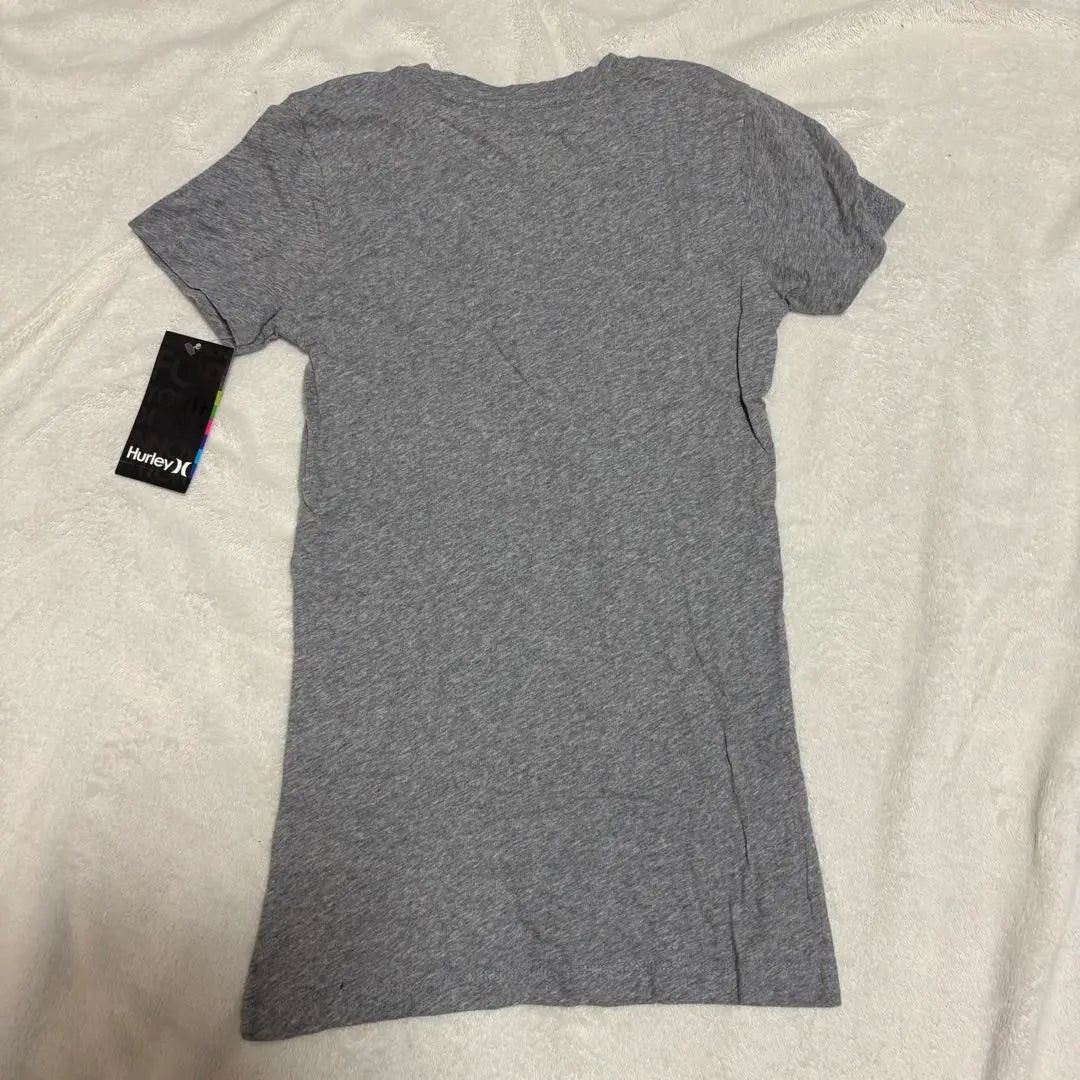 Unused ♡ tagged Hurley Grey T-shirt XS Yellow White