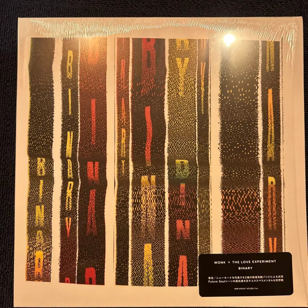 WONK THE LOVE EXPERIMENT BINARY LP in good condition