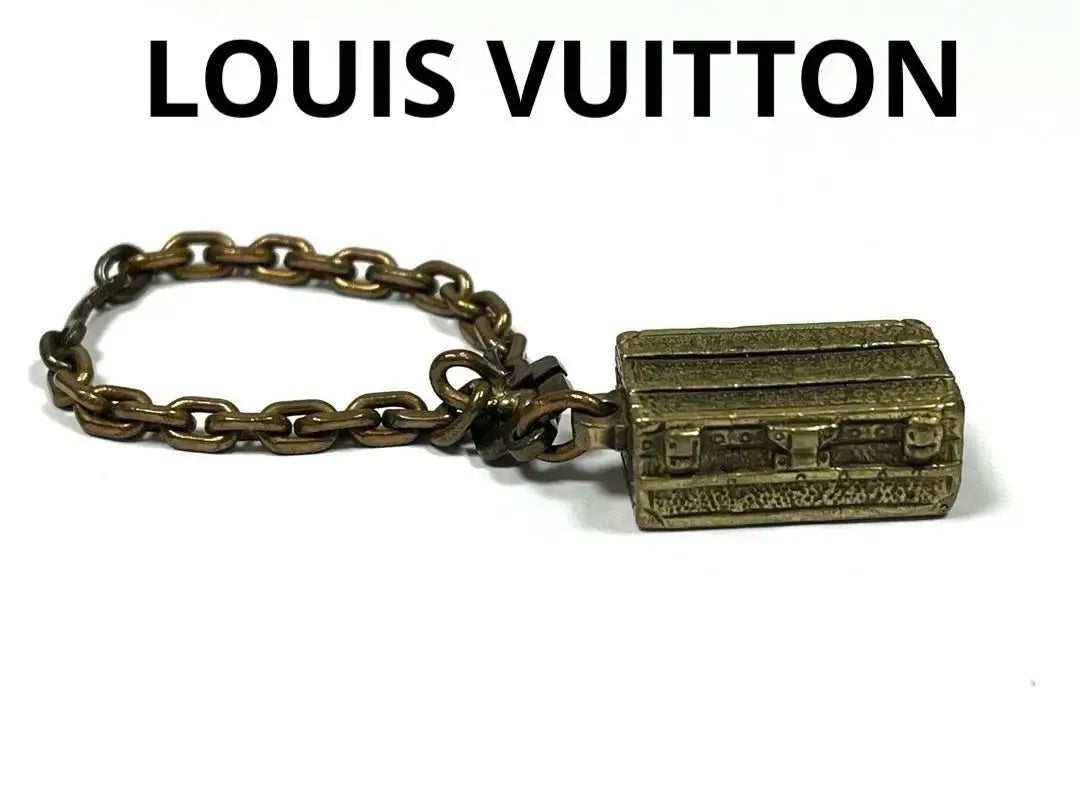 Louis Vuitton Super Rare Trunk Attache Case Keychain Charm