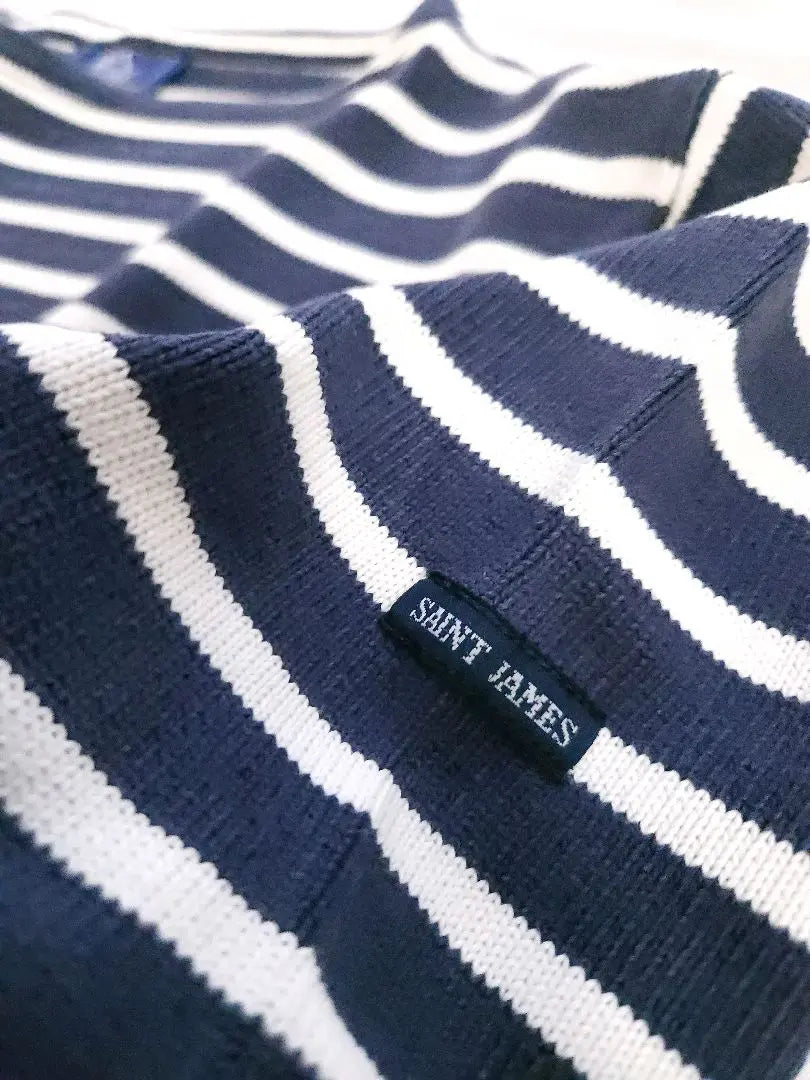 Rare St. James Thick Baskets Shirt T4 Rare Old Tag Vintage | 希少品　セントジェームス　肉厚バスクシャツ　T4 レア　旧タグ　ヴィンテージ