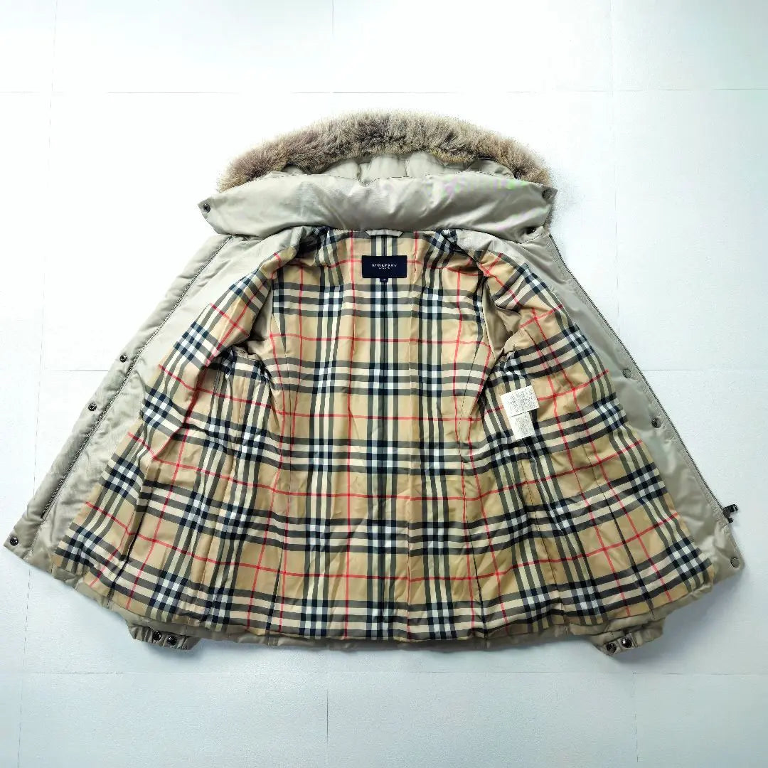 [Como nuevo] Chaqueta acolchada Burberry London Greige Down Fox