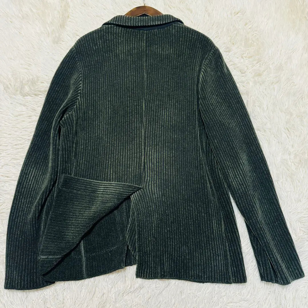 Superb condition LARDINI tailored jacket equivalent to XL green men's | 極美品 LARDINI テーラードジャケット XL相当 緑 グリーン メンズ