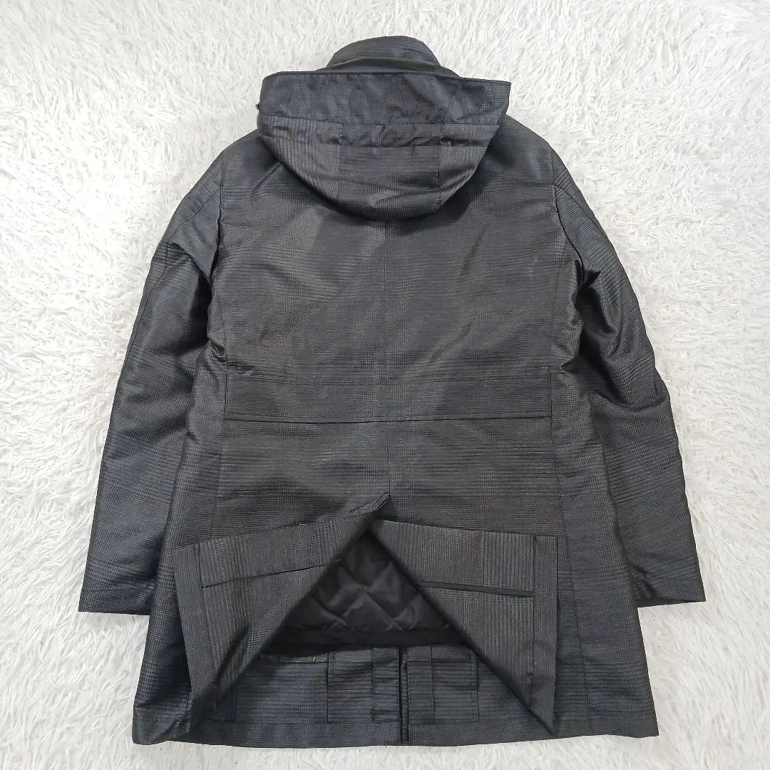 ✨Good condition✨Black label 2in1 coat with down liner, gray, size M