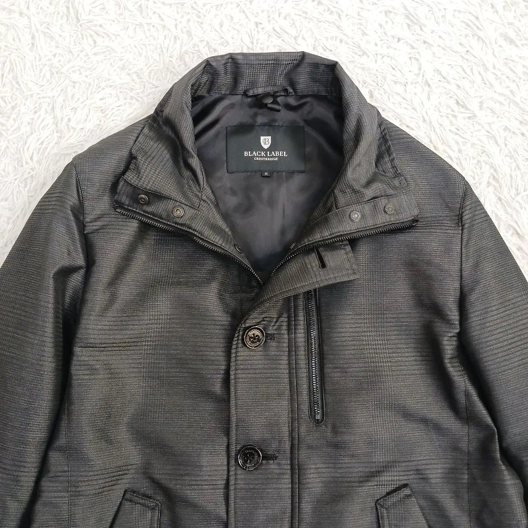 ✨Good condition✨Black label 2in1 coat with down liner, gray, size M