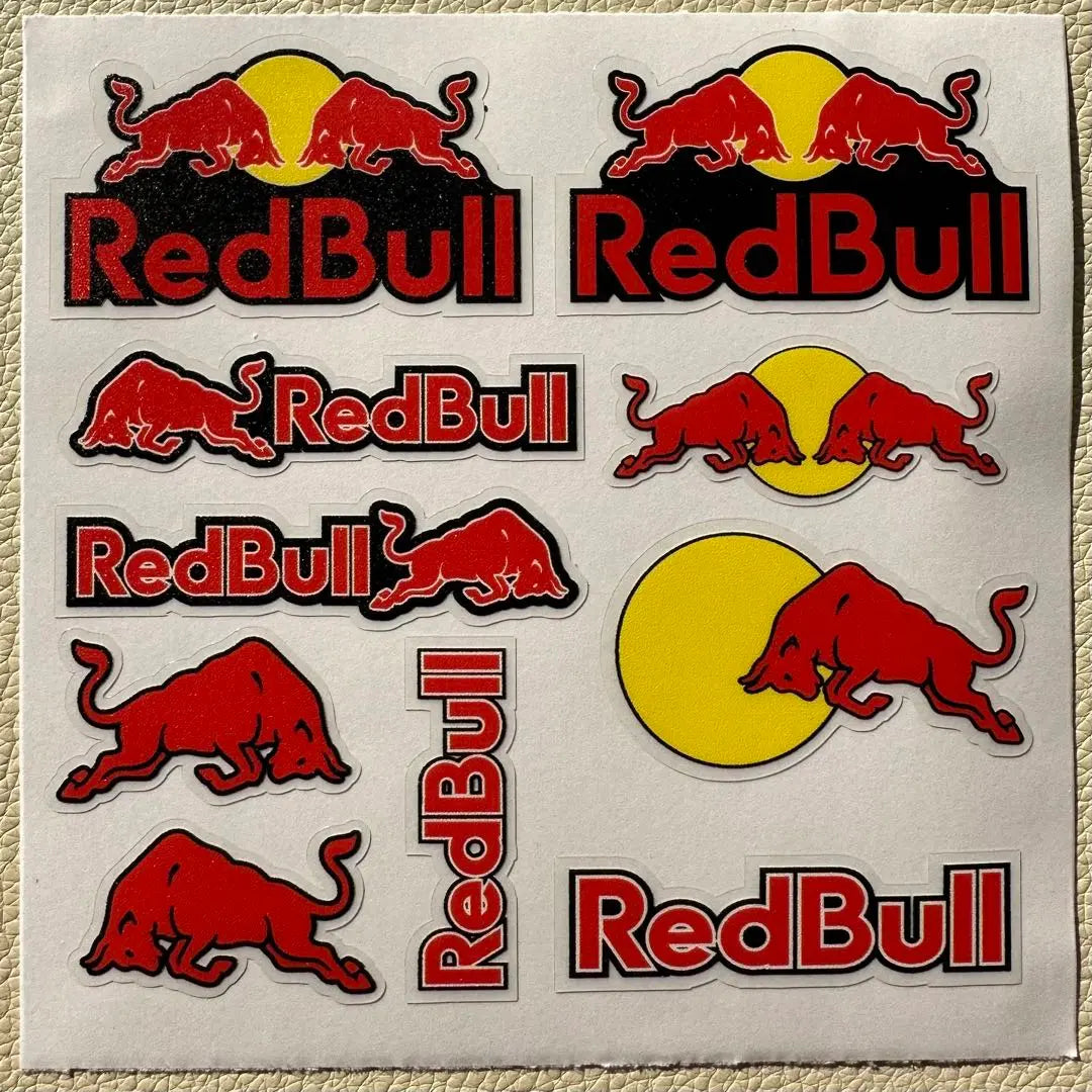 ◆12×12cm◆ Red Bull sticker Red Bull waterproof