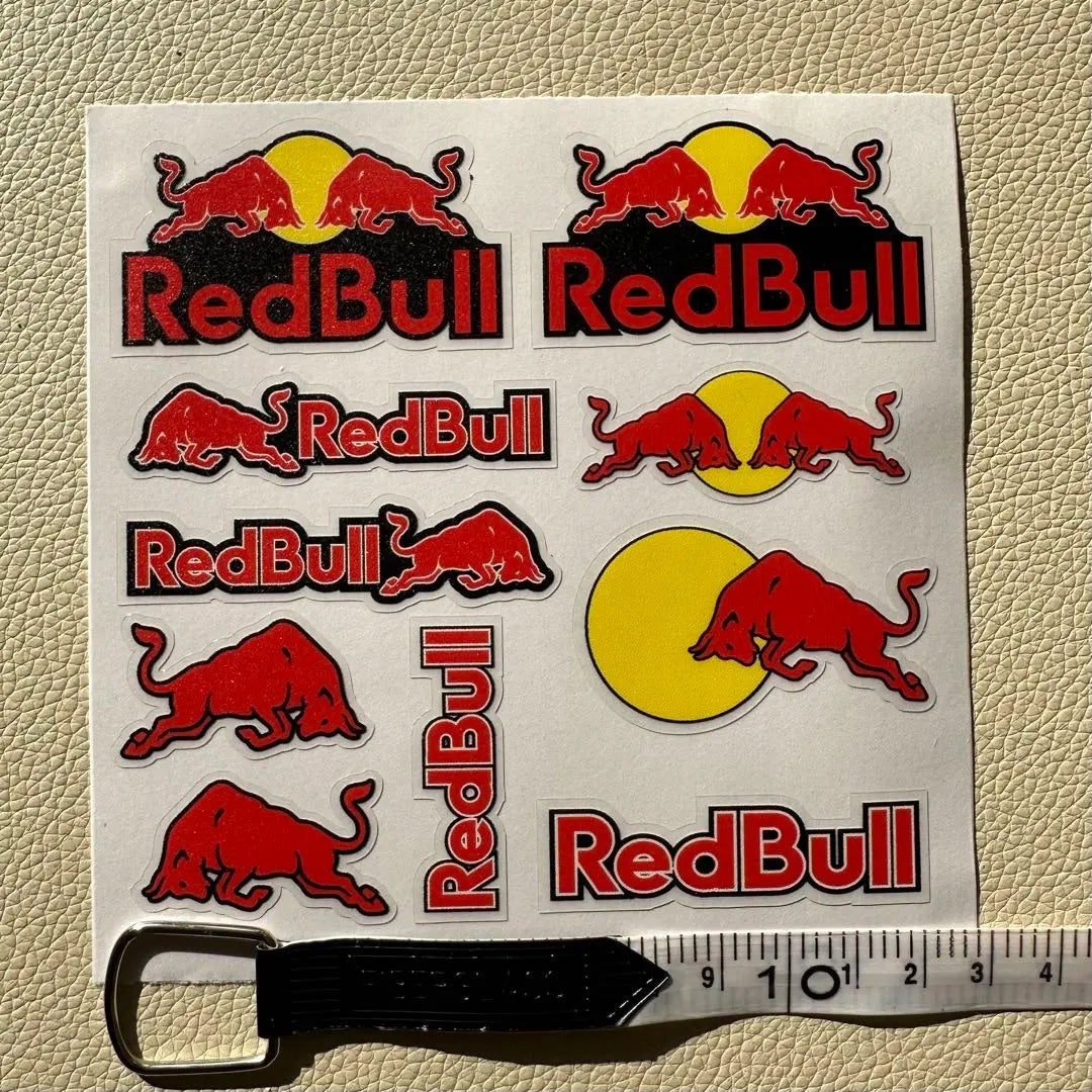 ◆12×12cm◆ Red Bull sticker Red Bull waterproof