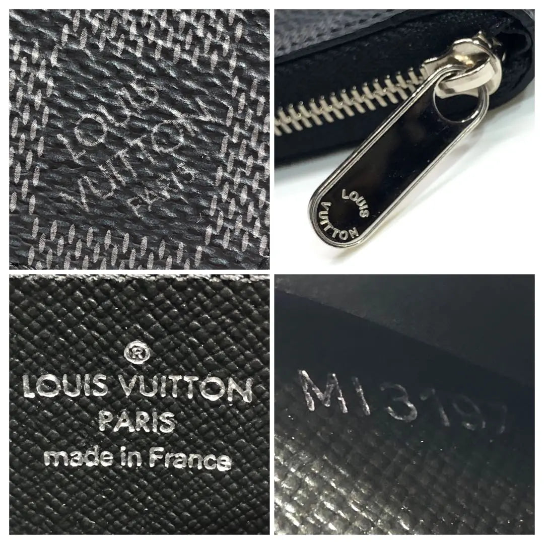 Unused ✨Louis Vuitton Zippy Coin Purse Damier Graphite Mini Wallet