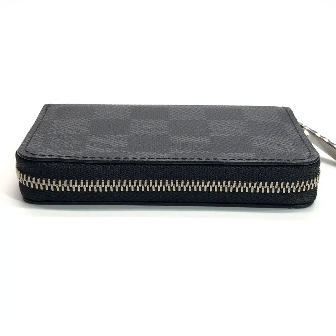 Unused ✨Louis Vuitton Zippy Coin Purse Damier Graphite Mini Wallet