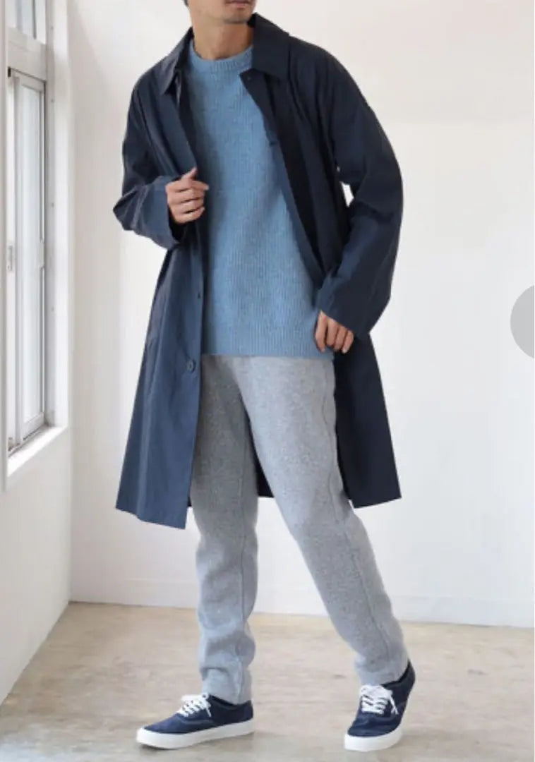 ★B:MINGbyBEAMS★Water-repellent cotton nylon stretch trench coat | ★B:MINGbyBEAMS★撥水コットンナイロンストレッチステンカラーコート