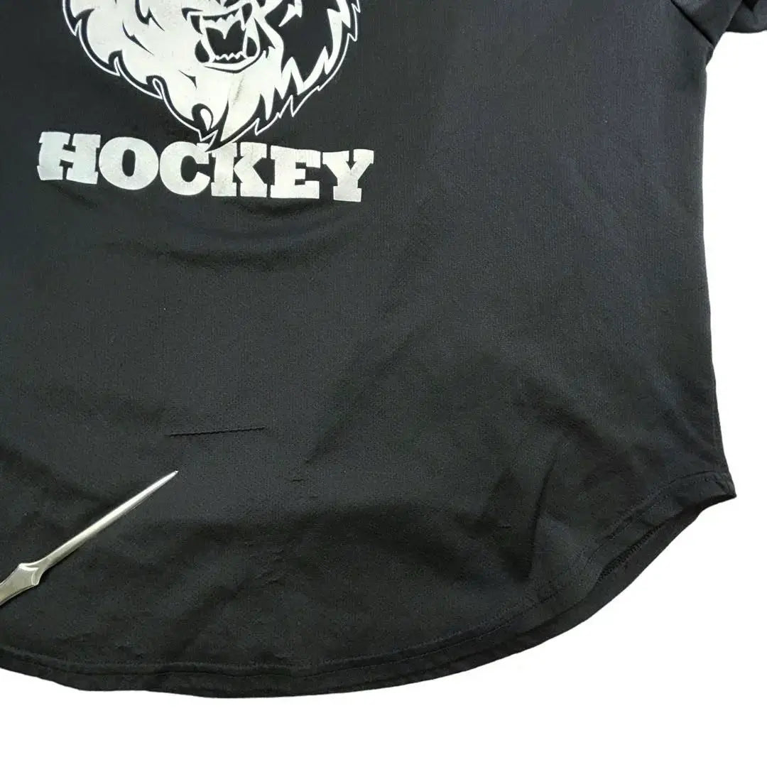 Camiseta de juego ROYALS HOCKEY PEARSOX con estampado de león en negro