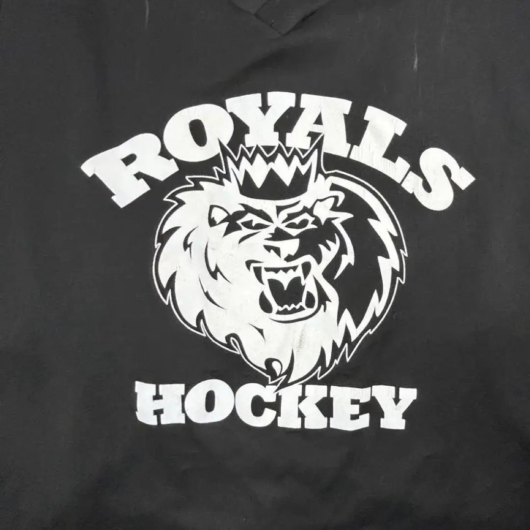 Camiseta de juego ROYALS HOCKEY PEARSOX con estampado de león en negro