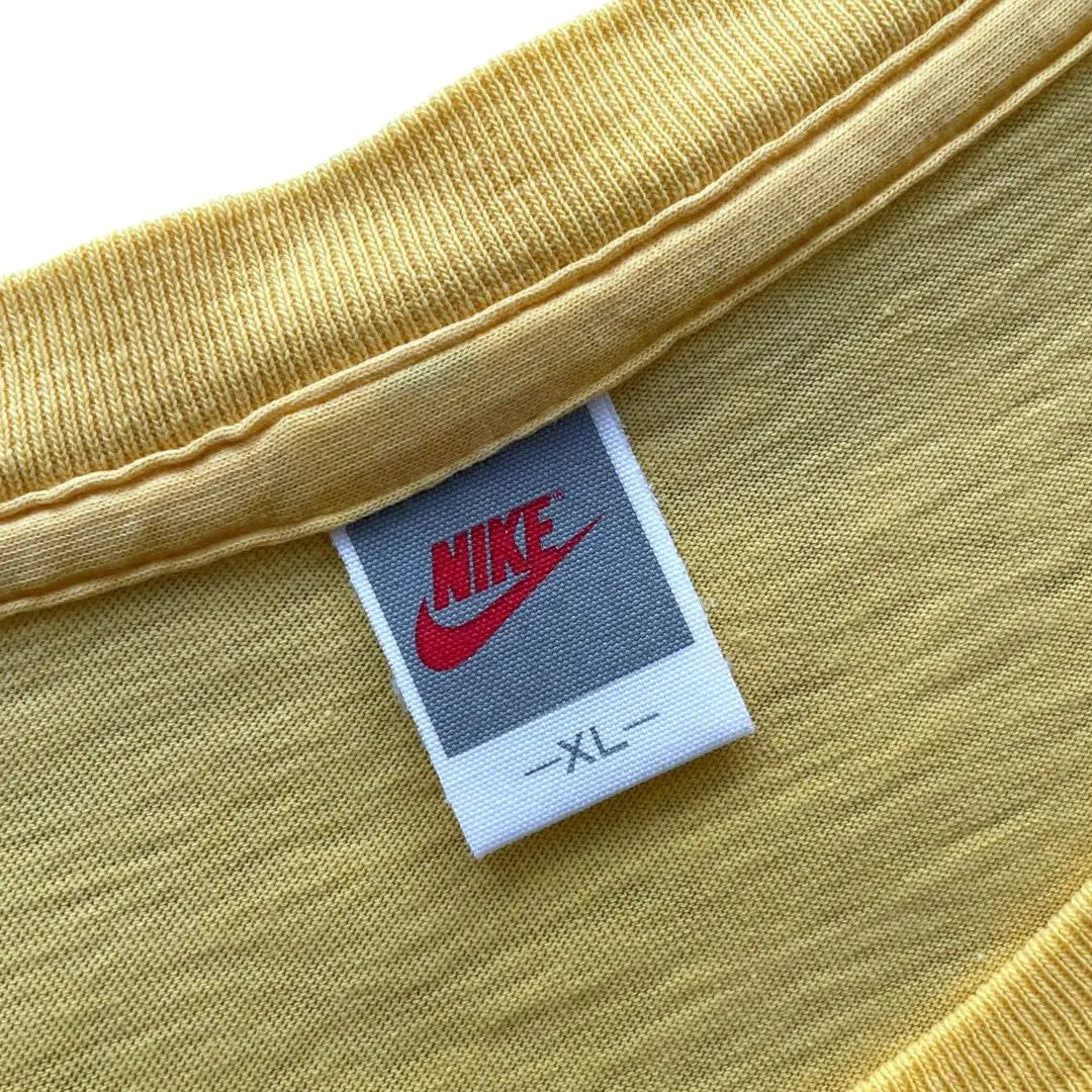 [Good condition] NIKE Made in Japan 90s Print T-shirt Silver Tag Oldnike