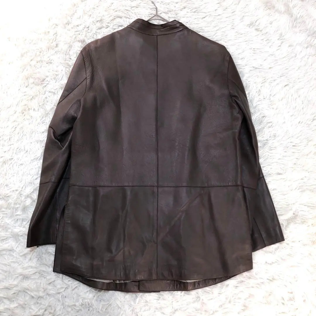 GIORGIO ARMANI *Size 50 *No-collar coat *Giorgio Armani