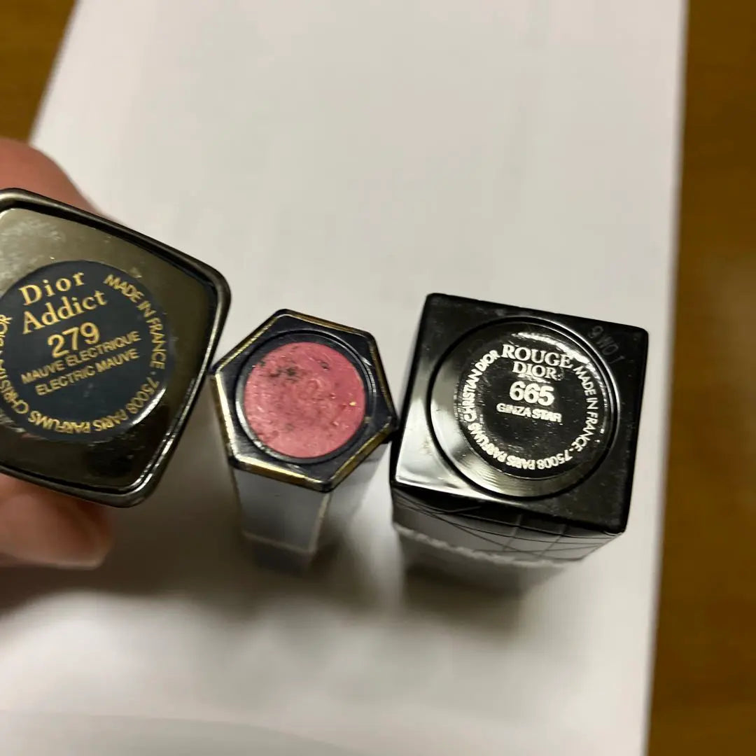 Christian Dior lipstick set (color number 279, 665 etc.) | Christian Dior 口紅 セット（色番号279, 665 他）