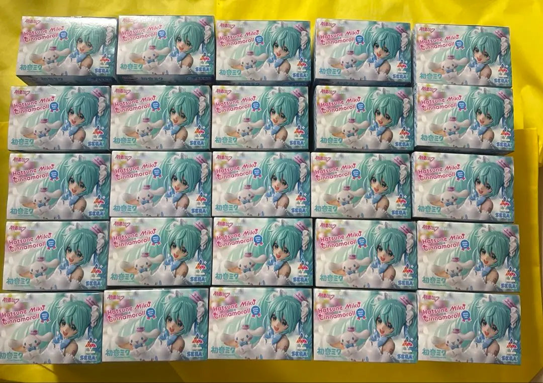 Hatsune Miku Cinnamoroll Luminasta 25-piece set, bulk sale | 初音ミク シナモロール Luminasta 25個セット まとめ売り