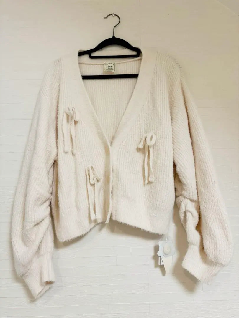 [Try-on only] Gelato Pique Ribbon Cardigan