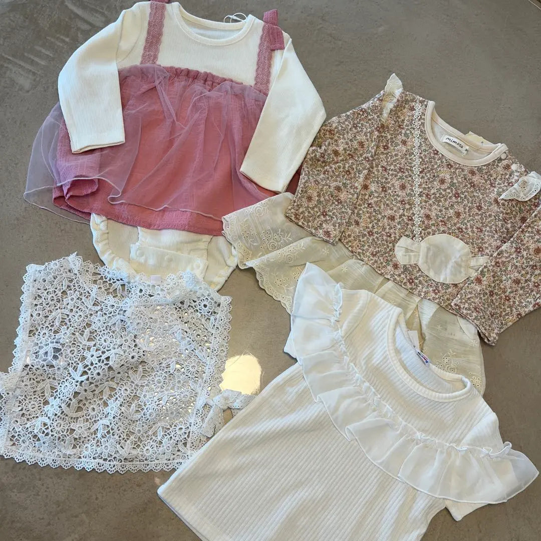 Baby clothes, bulk sale, girls, size 80, size 90, new, unused