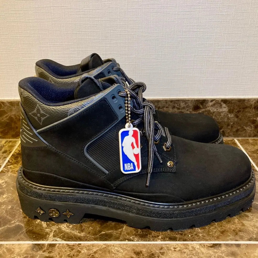 LV×NBA Oberkung Line Ankle Boots no28