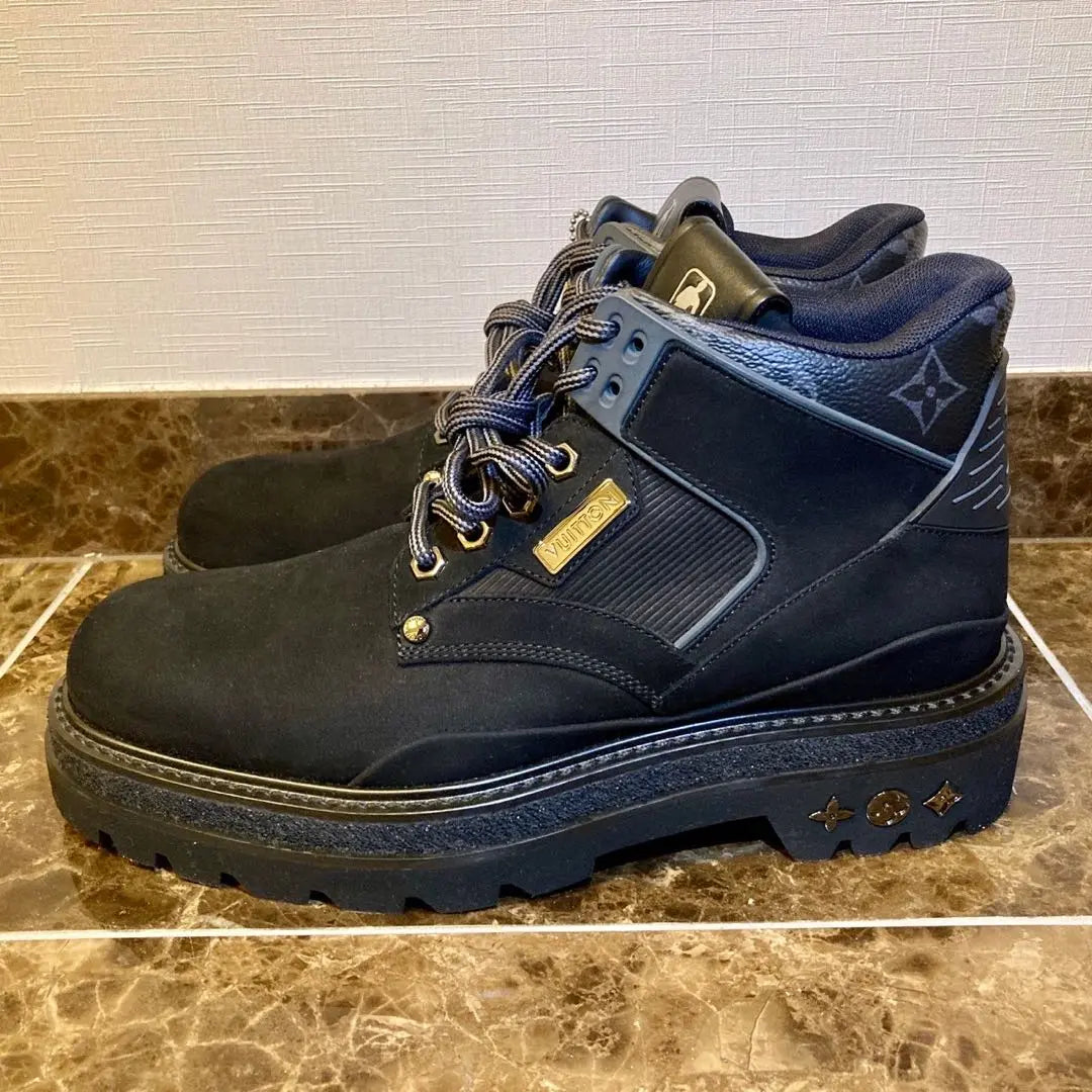 LV×NBA Oberkung Line Ankle Boots no28