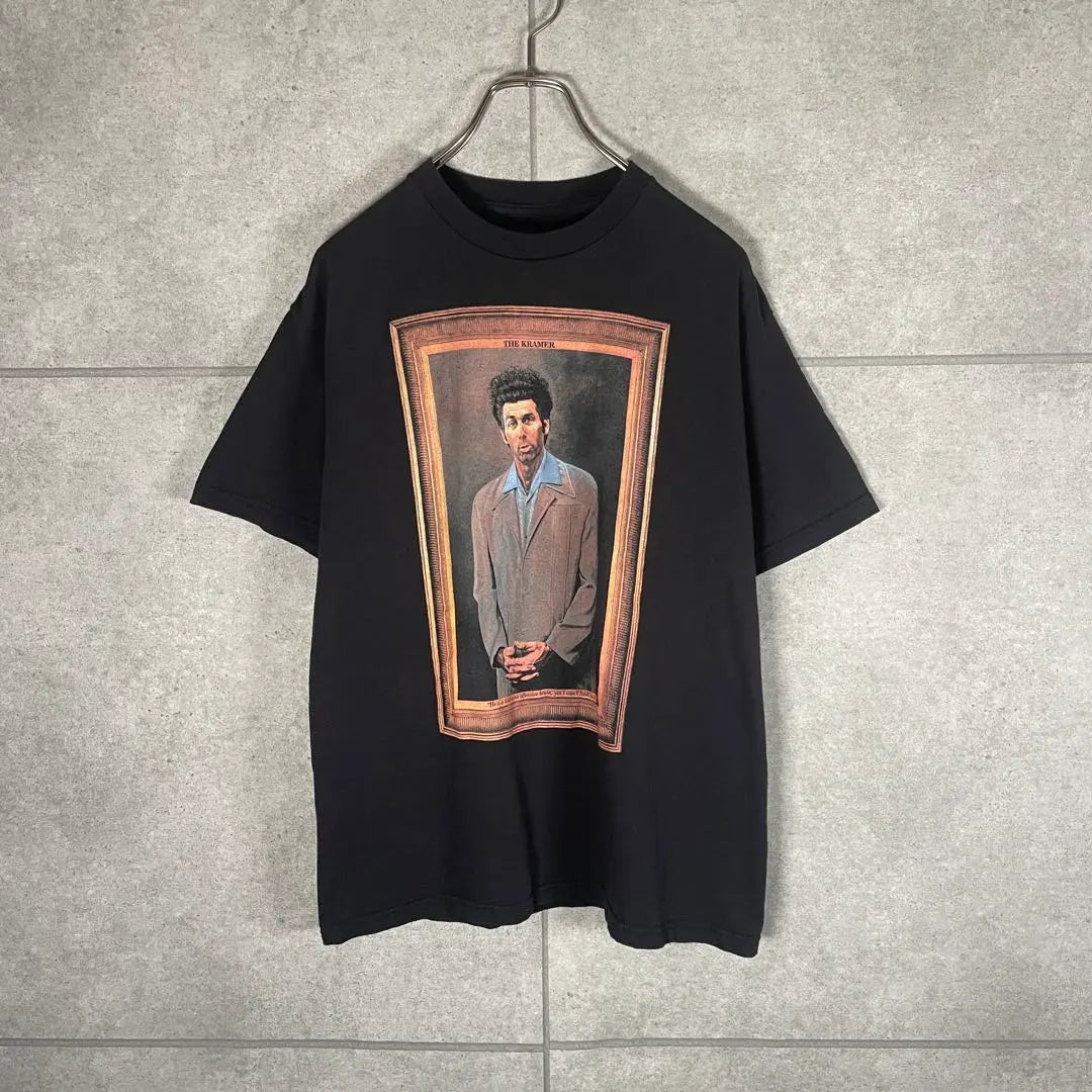 [Old clothes] Vintage Short Sleeve T -shirt SEINFELD Photo Frame Comedy | [古着]ビンテージ　半袖　Tシャツ　Seinfeld　フォトフレーム　コメディ