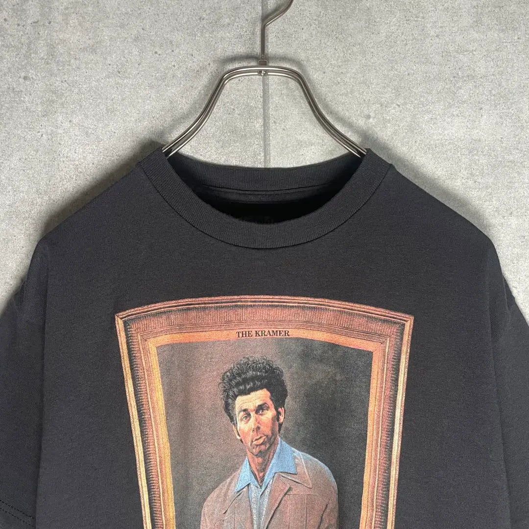 [Ropa vieja] Camiseta vintage de manga corta SEINFELD Photo Frame Comedy | [古着]ビンテージ 半袖 Tシャツ Seinfeld フォトフレーム コメディ