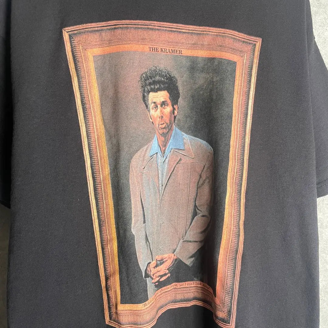 [Old clothes] Vintage Short Sleeve T -shirt SEINFELD Photo Frame Comedy | [古着]ビンテージ　半袖　Tシャツ　Seinfeld　フォトフレーム　コメディ