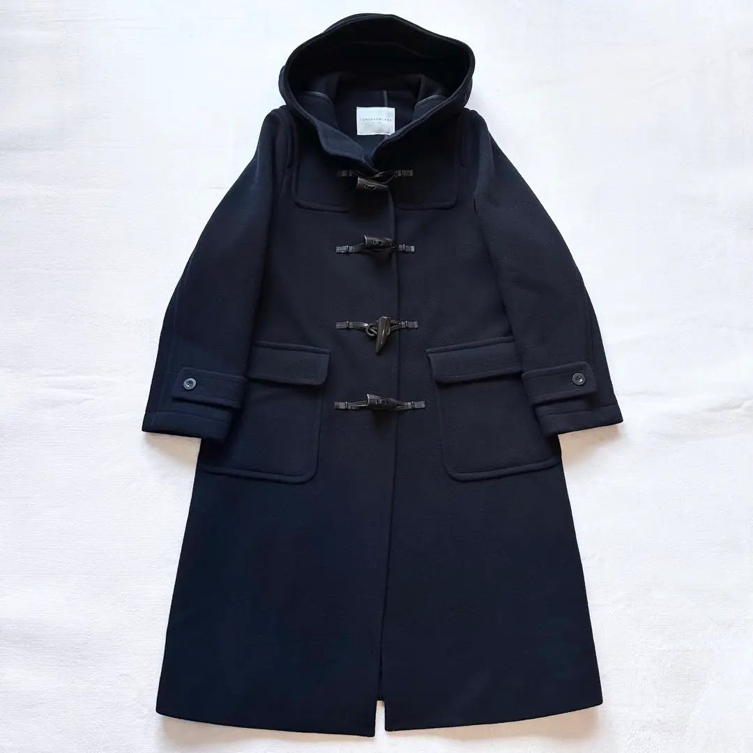 Current product ✨ Tomorrowland Wool Melton Duffle Coat Cowhide Black 36