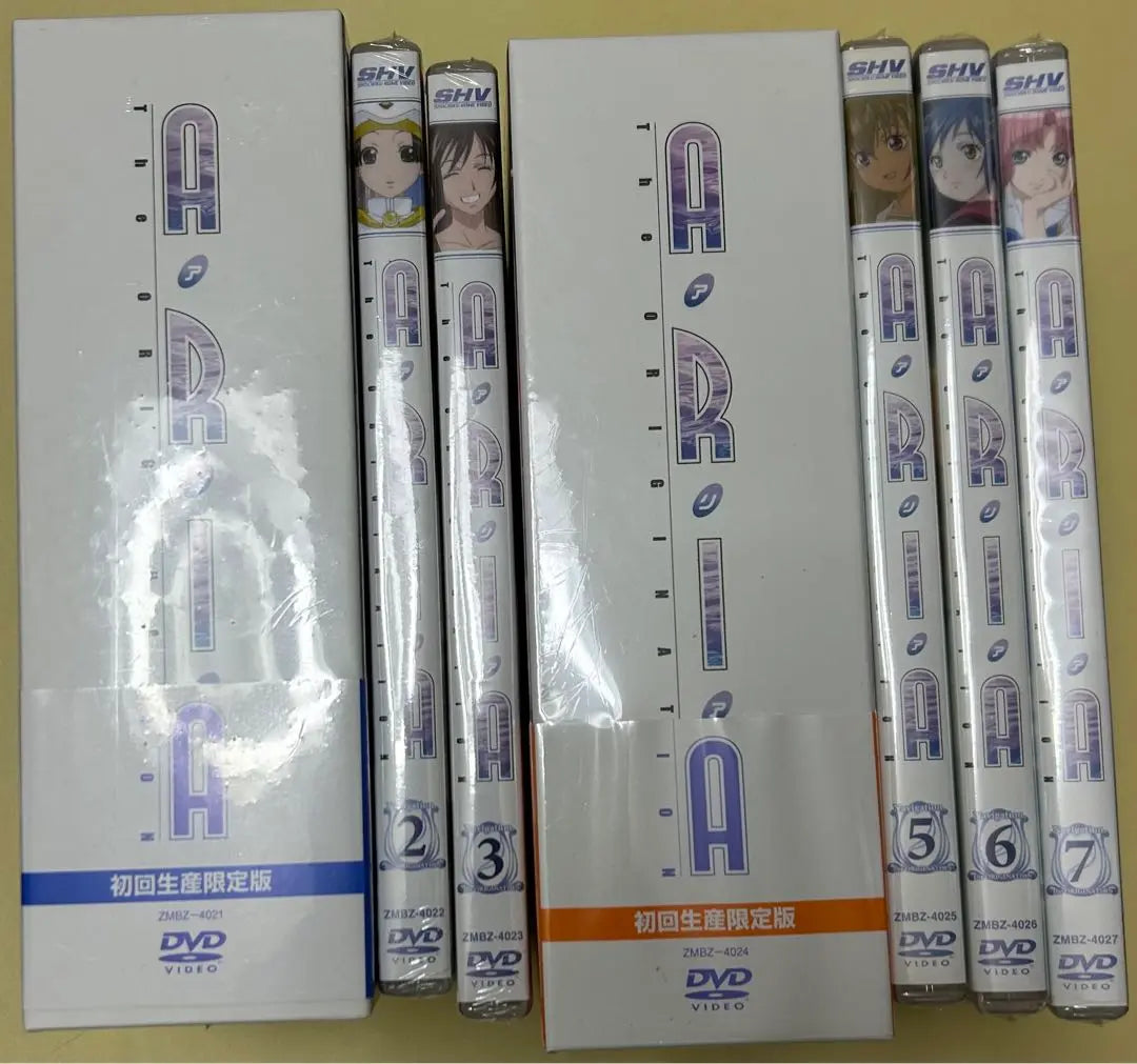 ARIA The ORIGINATION Navigation 7 volumes DVD