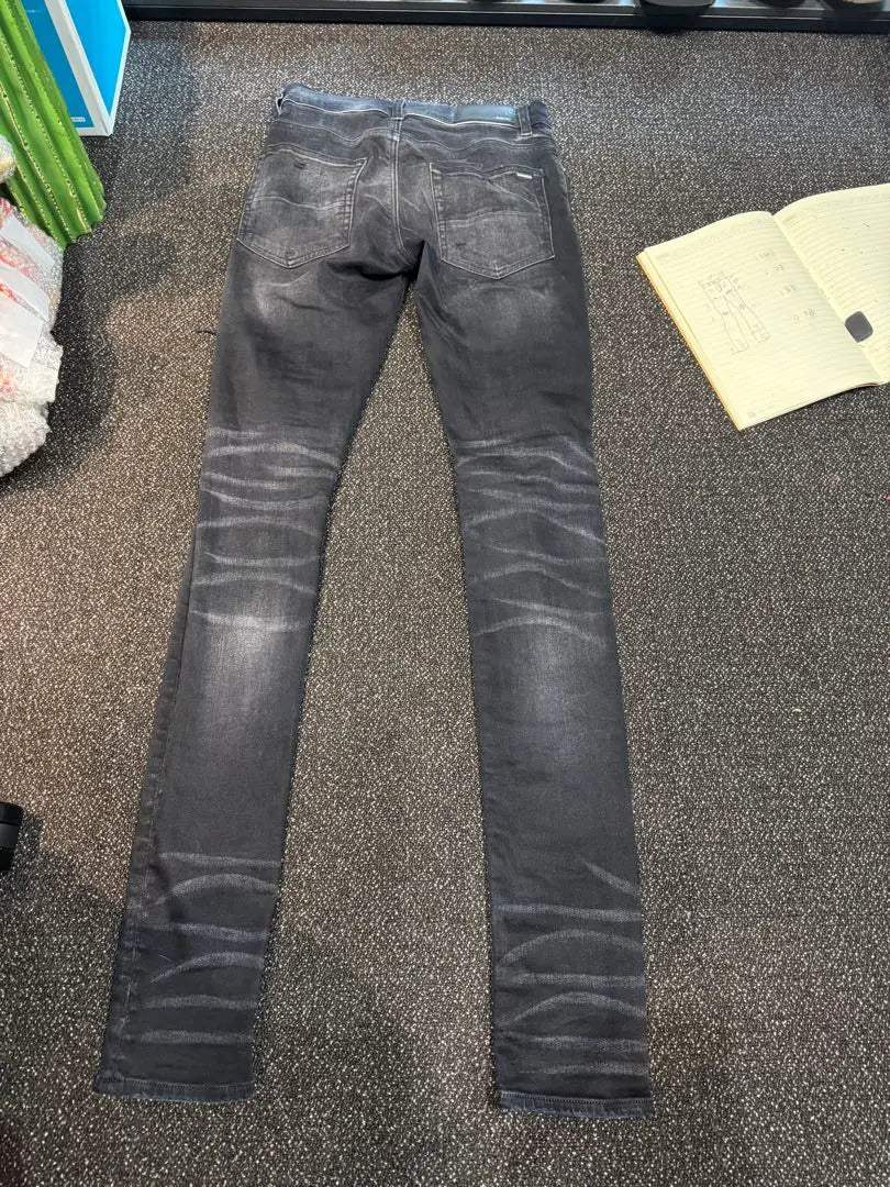 PAÑUELO TIE DYE THRASHER JEANS/NEGRO 28