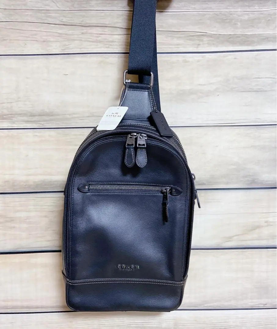 [New COACH Body Bag Shoulder Bag Black 1 piece]