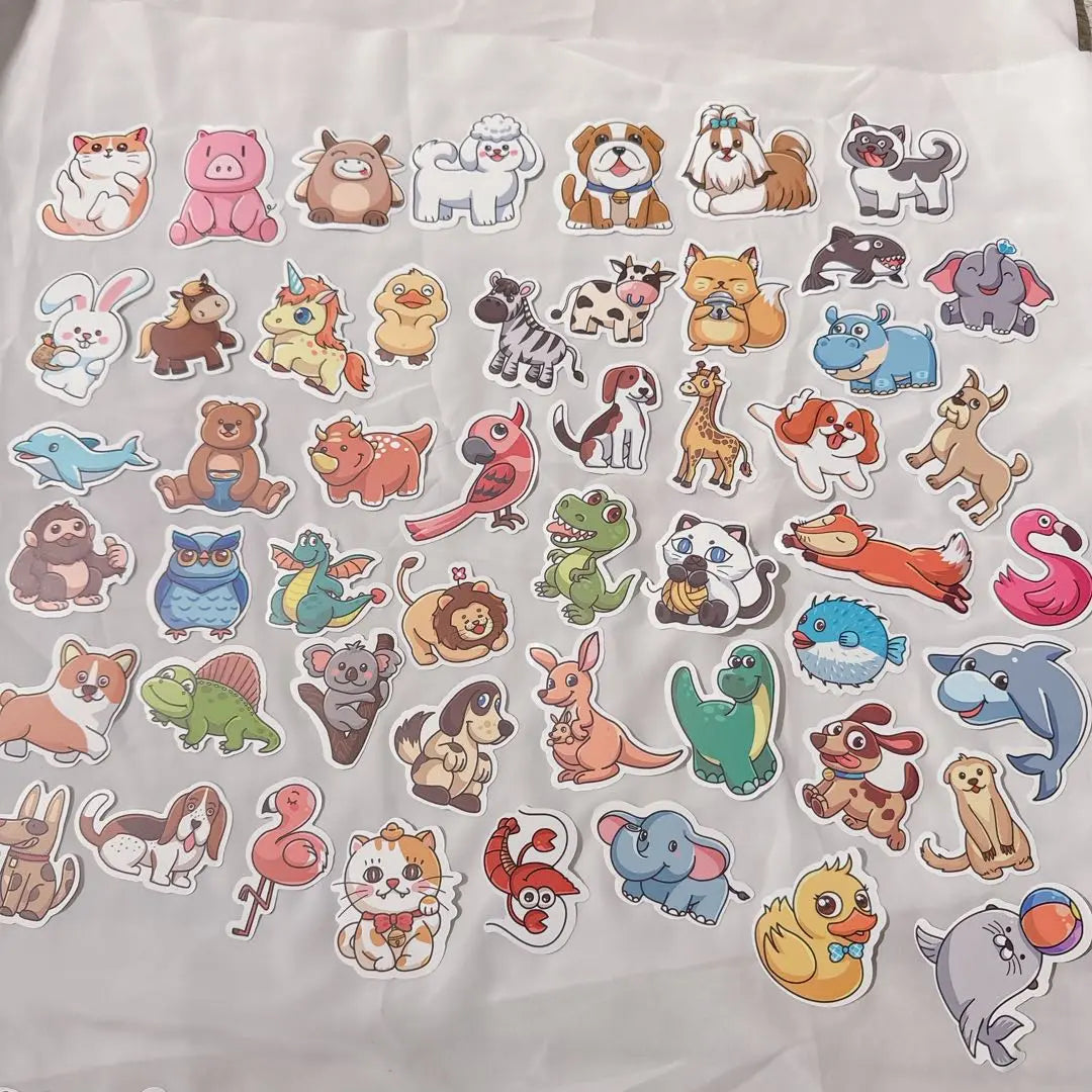 ❤️Animal Stickers Cute 100 pieces