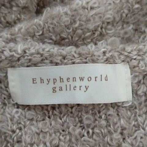 ☆ Suéter esponjoso Ehuhifun World Gallery ☆ 彡 | ☆イーハイフン ワールド ギャラリー ふわふわ セーター ☆彡