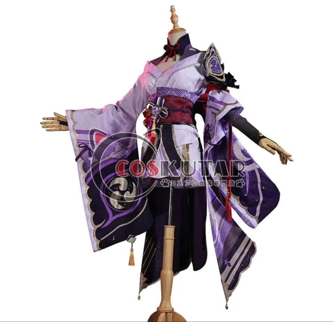 Genshin Impact Raiden Shogun Cosplay S size