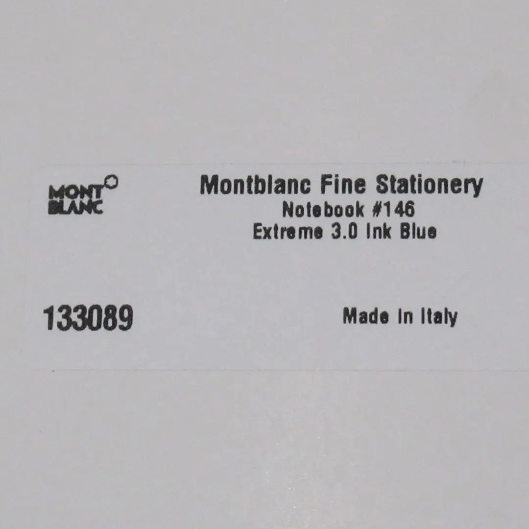 Montblanc Note 146 Extreme 3.0 Ink Blue 133089