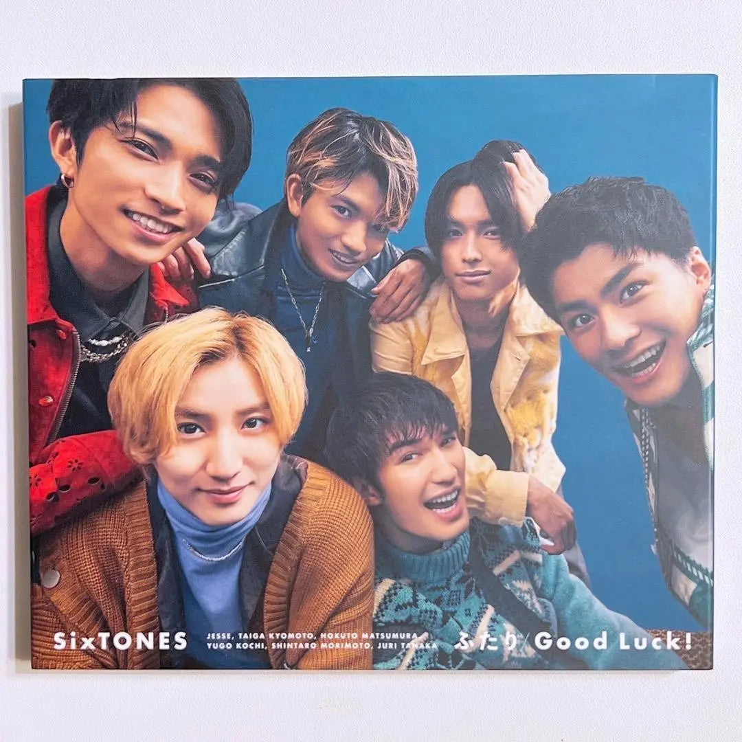 SixTONES Two/Good Luck! Primera edición limitada B, buen estado CD DVD